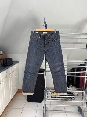 GAP Men's Straight Jeans - Dark Indigo